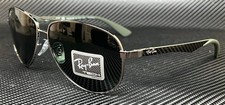 RAY BAN RB8313 004 N5 Gunmetal Aviator Men's 61 mm Polarized Sunglasses