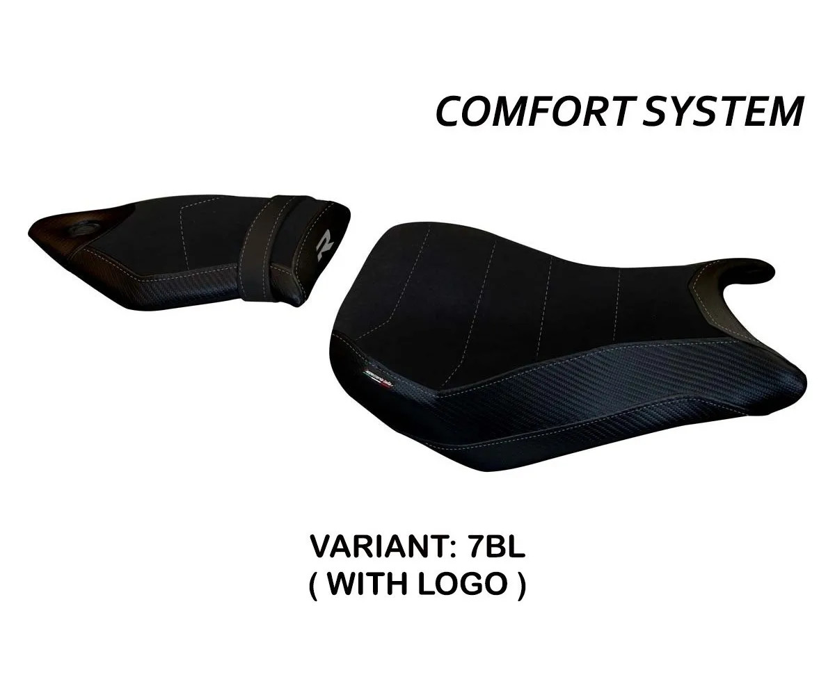 Seat saddle cover Spira 2 Comfort System Black TPZ BMW S 1000 R 2014 2020 Ay