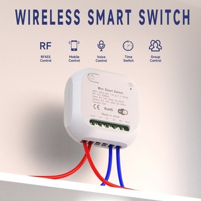 WiFi Controlled RF433 Smart for relay Switch for Multiple Device Management