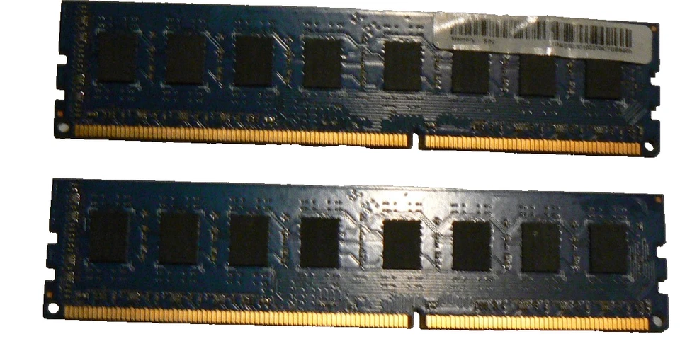 Hynix 4GB (2x2GB) DDR3-1333 PC3-10600U Desktop RAM – 1Rx8 – CL9 – 240-Pin DIMM - Image 2 of 2
