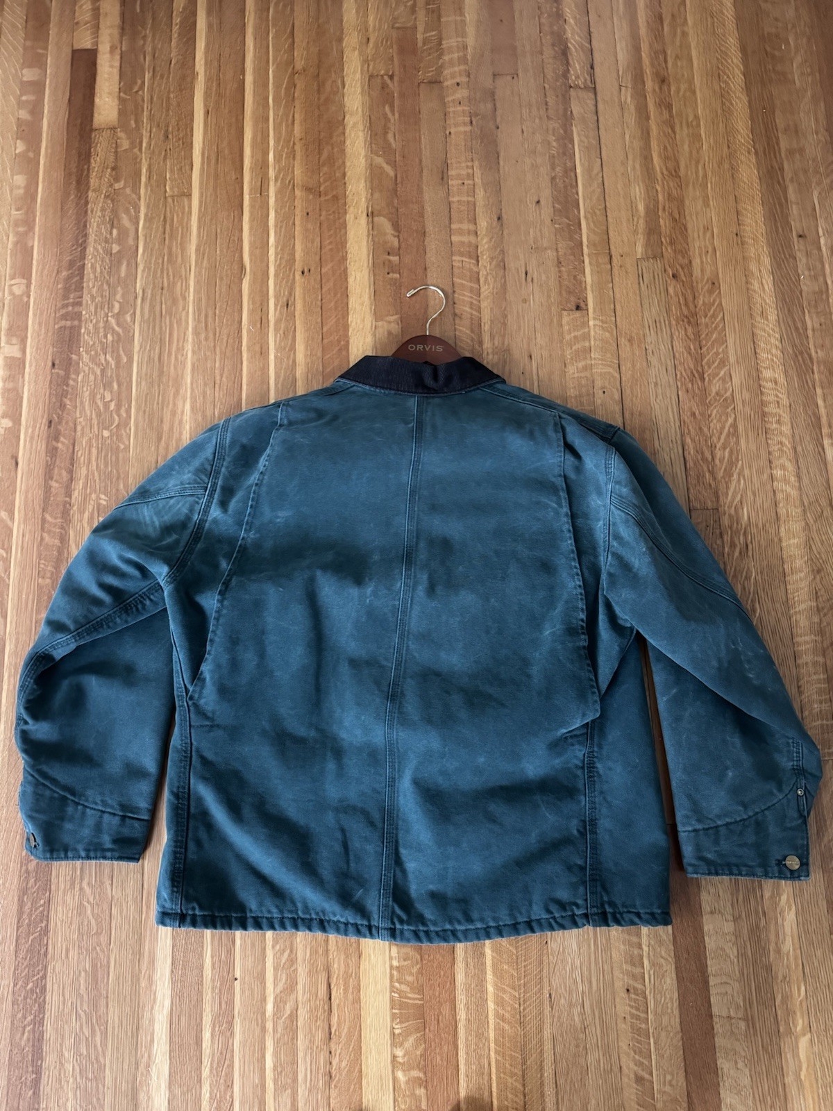 Vintage 90s Carhartt Chore Coat CB2043 USA Made Blanket Lined Size XL thumbnail 2