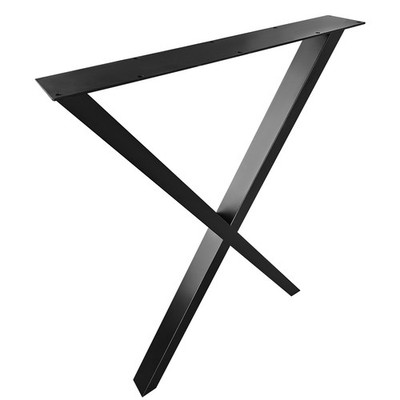 For Office Diningl Srehloe 28x20 Inch X Frame Table Legs Set of 2 Heavy Duty