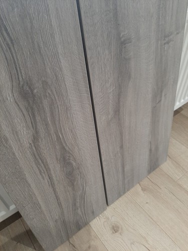 ZANETI 29474 BATH END PANEL 700X700MM GREY OAK NATURA - Picture 2 of 6