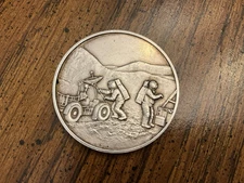 Apollo 15 Scott Worden Irwin Space Sterling Silver Coin Medal