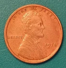 1918-P Lincoln Wheat Cent Bronze Coin Philadelphia KM#132 Circulated ( VF++ )