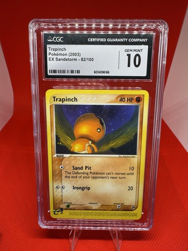 Trapinch graded CGC 10 for sale on eBay
