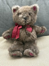 Dakin Pillow Soft 1987 Plush Brown Bear 12 Inch Vintage With Tag