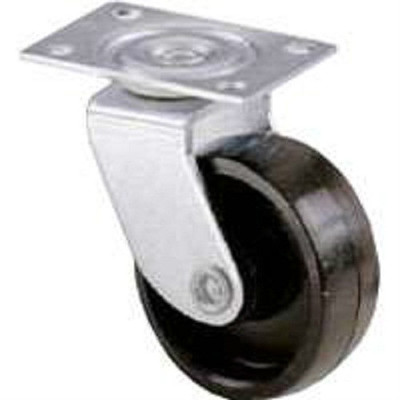 NEW SHEPHERD 9556 PK (4) 1 1/4'' BLACK PLATE CASTERS 40LB RATED 6036990