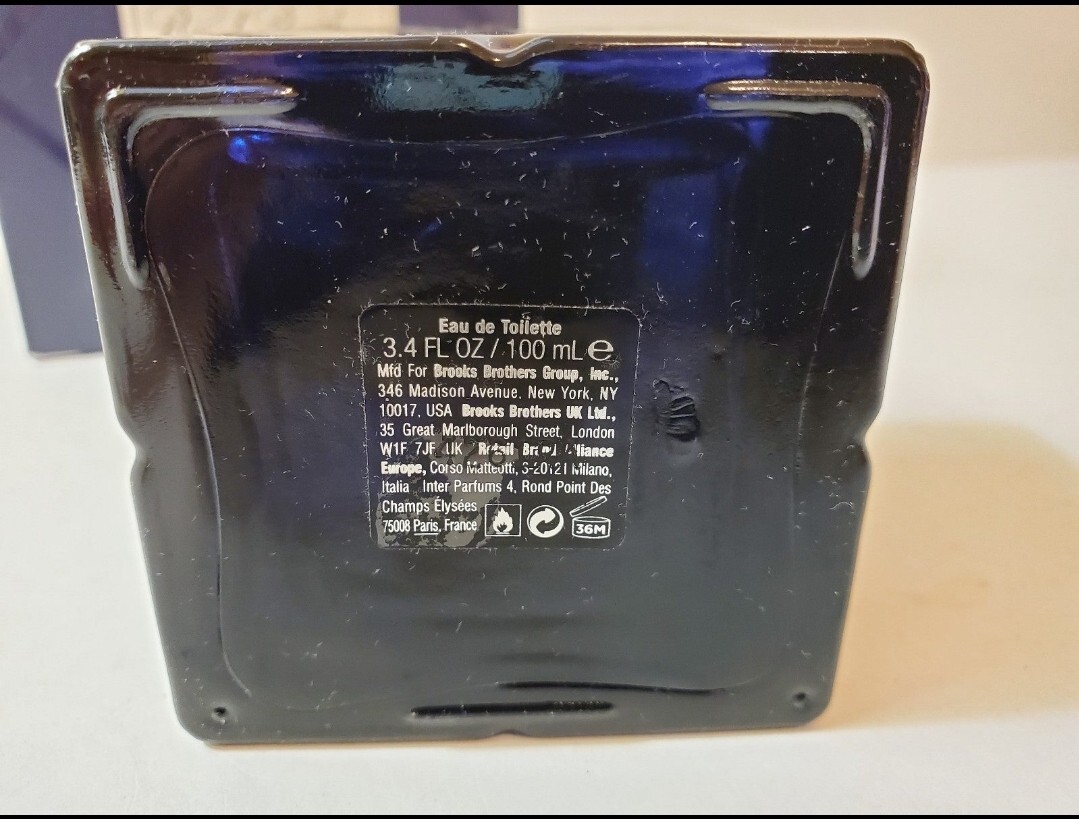 BROOKS BROTHERS NEW YORK GENTLEMEN Eau de Toilette 3.4oz
