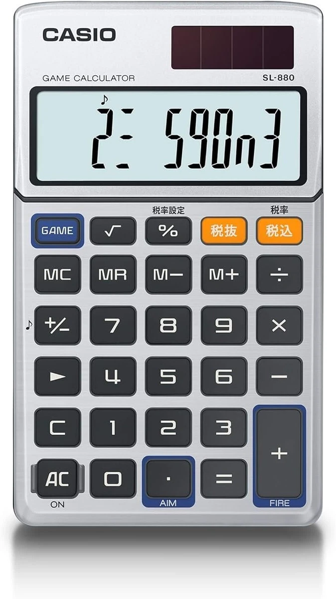 Casio calculator watch clearance game