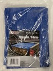 New Tool Bench Hardware Blue Lightweight Mesh Plastic Cover Tarp 4x6" 48x72"