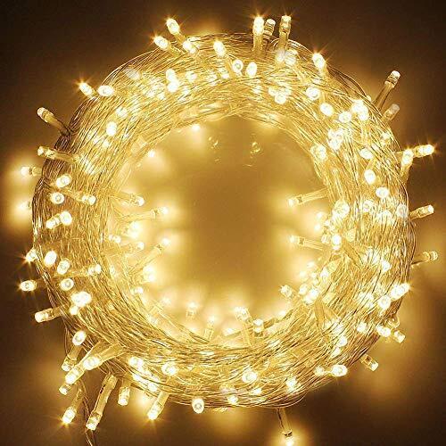 200 Luci Stringa LED Spina Luci Stringa 8 Modalità 66 piedi ***Bianco Caldo - Foto 2 di 7