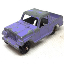 Tootsietoy Jeep Wagoneer Purple Made In United States