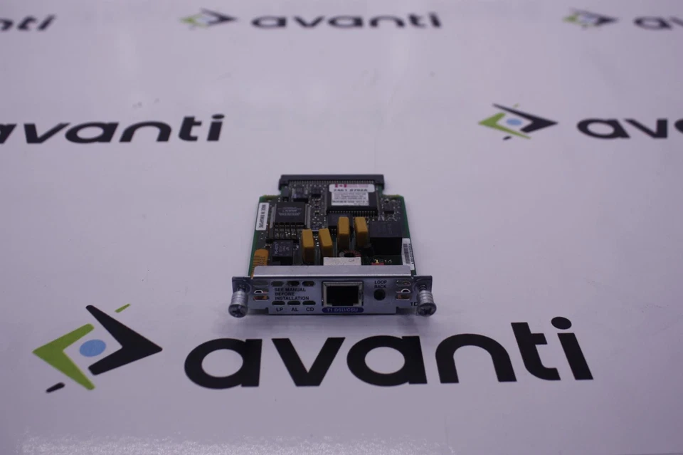 ADAPTADOR DE INTERFAZ WAN MÓDULO DSU/CSU CISCO SYSTEMS 800-03279-03D0 T1 Foto 4 de 4