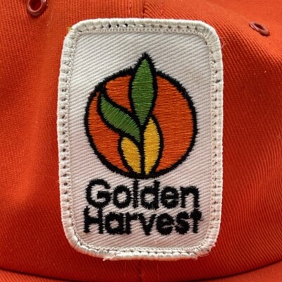 Chapeau Vintage Golden Harvest Seeds Années 80 - Rétro, Agriculture, Neuf Sans étiquette