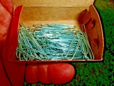 Paper Clips 1-1/4" Eight (2) Boxes 200 Clips USA MADE Universal CO UN72210 US SP
