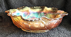 Dugan Marigold Carnival Peach And Pear  12 1/4 inch  Banana Boat  c.1920's — photo 3