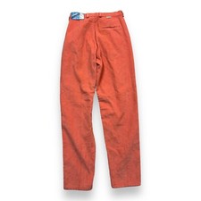 Vintage 80s Deadstock Wrangler Basic Pink Salmon Corduroy Women  s Pants 12