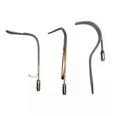 Set Of 3 Pcs Surgical Instruments Breast Augmentation Plastic Surgery