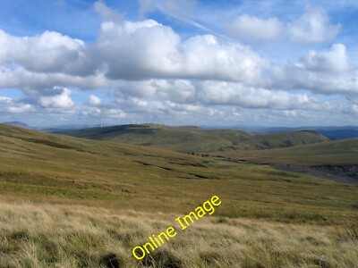 Photo 12x8 Grassy slopes east from Little Auchinstilloch Glenbuck/NS7429  c2006