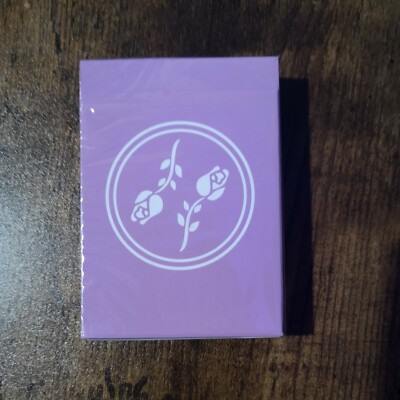 Black Roses Lavendel Spielkarten Neu Daniel Schneider Uspcc Cardistry Deck
