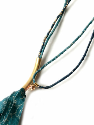 Kapital Capital Frenchclothlinen Fringe Necklace From Japan New | eBay