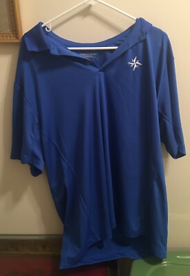 Nike Golf Dri-Fit Mens Polo Shirt Size XL NikeGolf Tour Performance Dry Fit Blue