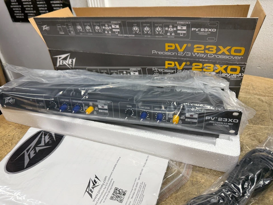 Peavey PV-23XO Rack Mount Crossover - Image 2 of 4