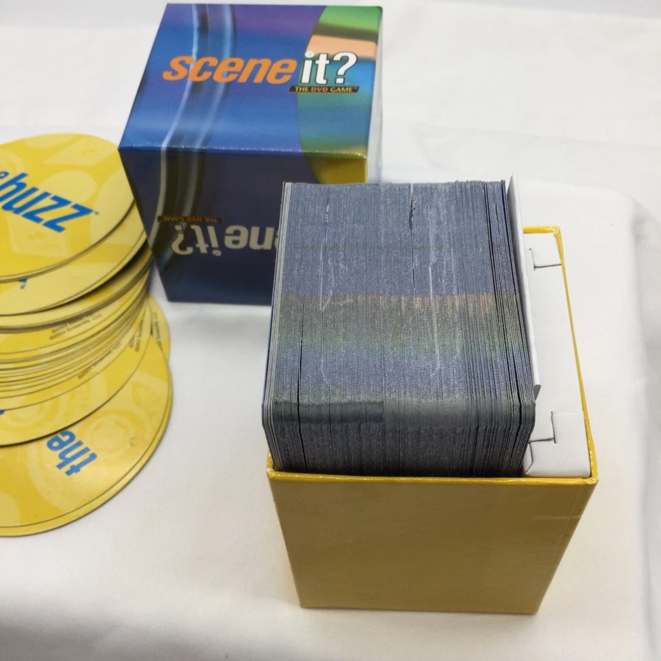 Scene It 2003 DVD Game Replacement Trivia Cards & Buzz Cards - Image 3 of 4