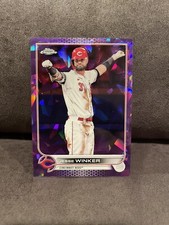 2022 Topps Chrome Sapphire Jesse Winker Purple Refractor /10