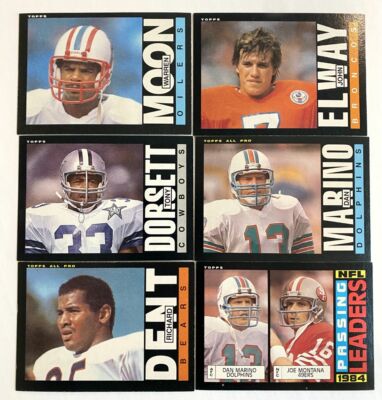 1985 Topps Football Cards - HOF, Stars, RC - Pick Card(s)