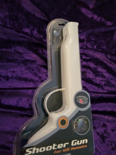 NEW - SHOOTER GUN FOR the WII REMOTE # Wii-103 by iConcepts Game Fury Sakara Int - Picture 7 of 8