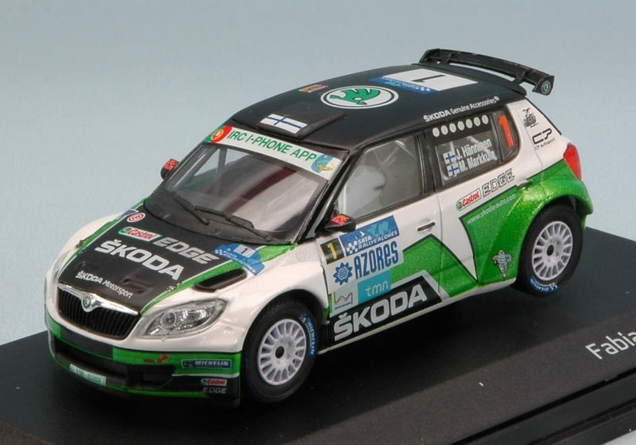 Cadeau collectionneur Skoda Fabia S2000 miniature Abrex 1:43 pour passionné