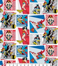 Wonderwoman Cotton Fabric Batwoman Heroines Print Quilt Sewing Costume FS783_6