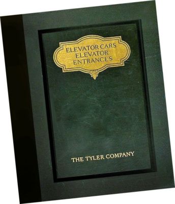 Washington Tyler Co 1927 ELEVATOR CARS + Entrances CATALOGUE Architects SAMPLES