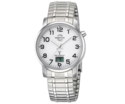Master Time Funk Quarz Herrenuhr Analog-Digital mit Flexi-Armband MTGA-10306-12M