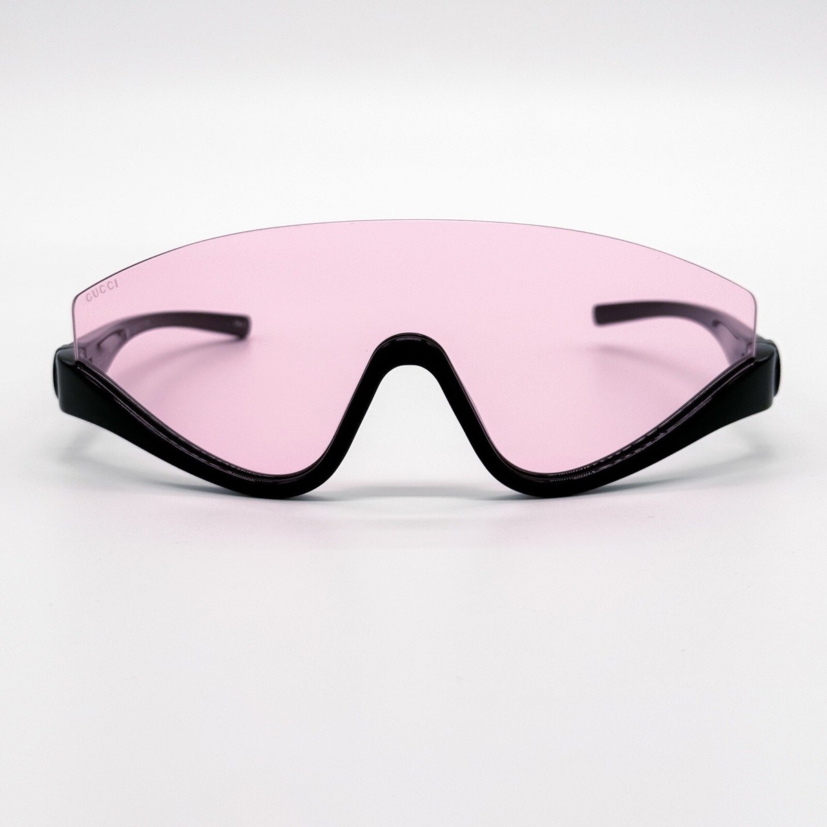 NEW GUCCI GG1650S 002 SHIELD BLACK PINK WOMEN SUNGLASSES  display picture 3