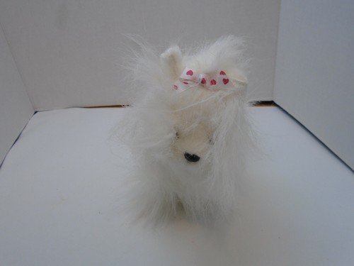Ganz Webkinz Yorkie HM070 White and Pink Plush Dog NO CODE EUC - Picture 3 of 7