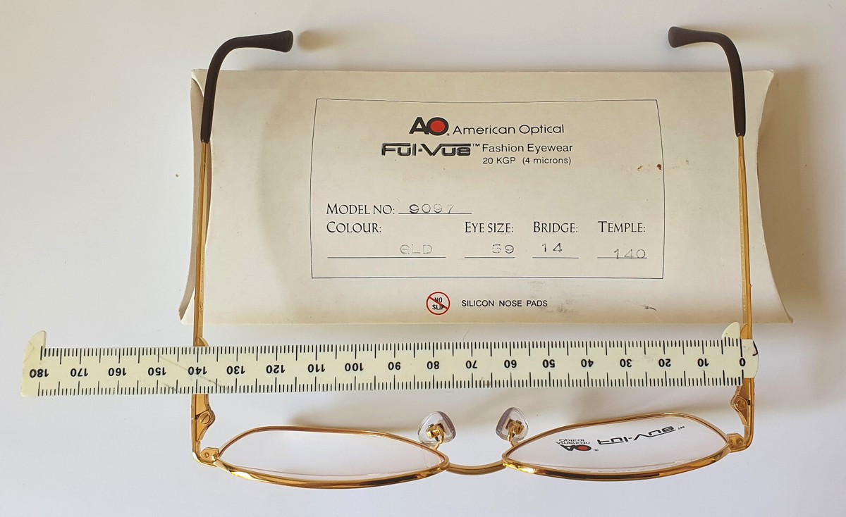 American Optical 59-14 140 Spring 20K Gold plaited AO 9097 American Optical 59-14 140 Spring 20K Gold plaited AO 9097