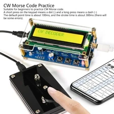 Educational CW Morse Code Transmitters and Receiver Learning for Kids Adults