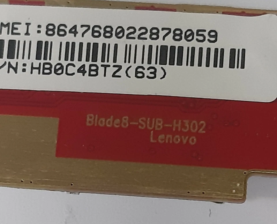 CARD READER BOARD BLADE10 SUB-H302 FOR 10.1" LENOVO YOGA B8000-F TABLET - Image 3 of 3