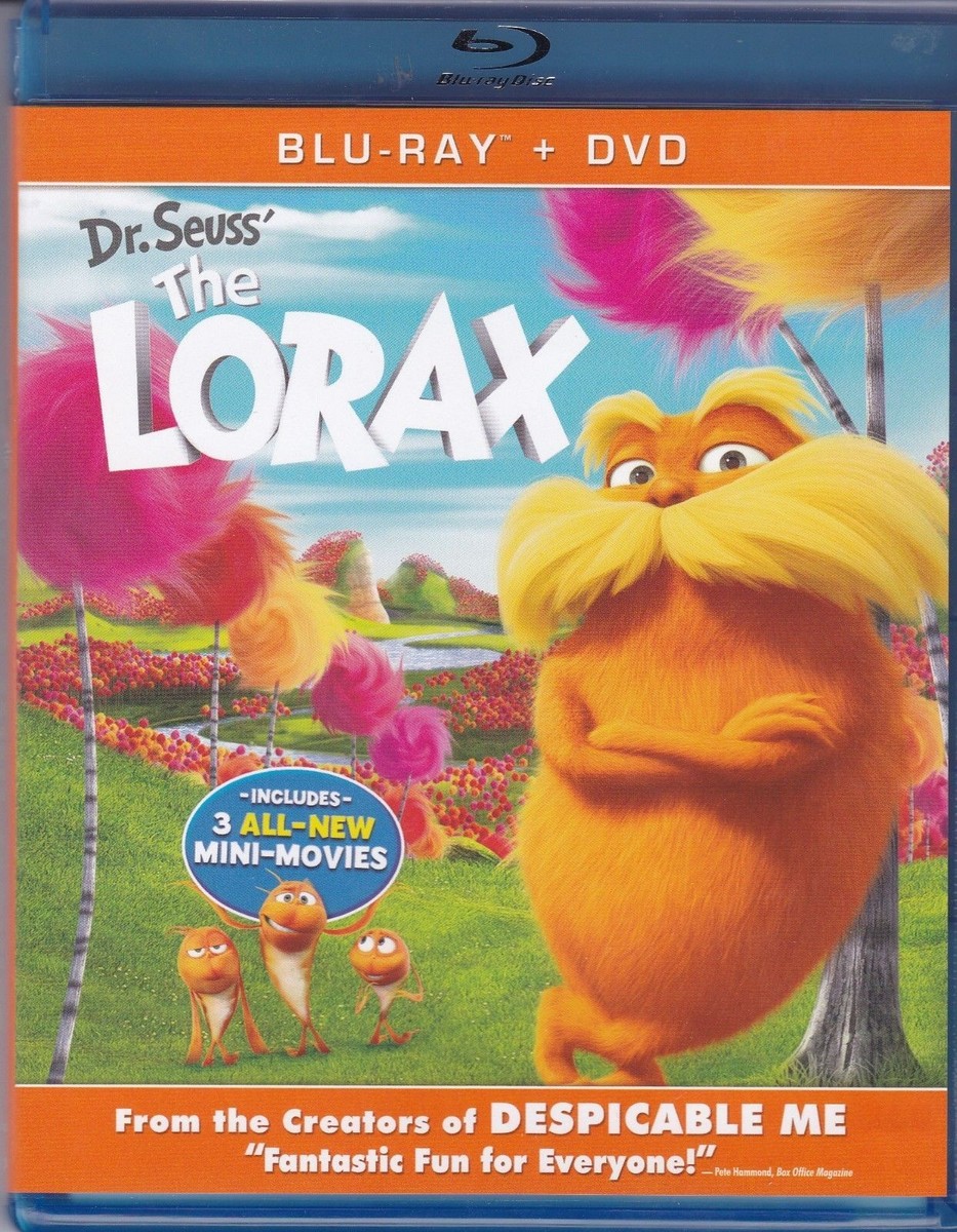Dr. Seuss The Lorax (Blu-ray/DVD, 2012, 2-Disc Set) | eBay