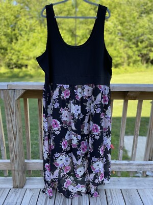 Torrid Floral Maxi Tank Dress Womens Plus Size 6 Black Pink Purple Hi Lo | eBay Torrid Floral Maxi Tank Dress Womens Plus Size 6 Black Pink Purple Hi Lo | eBay