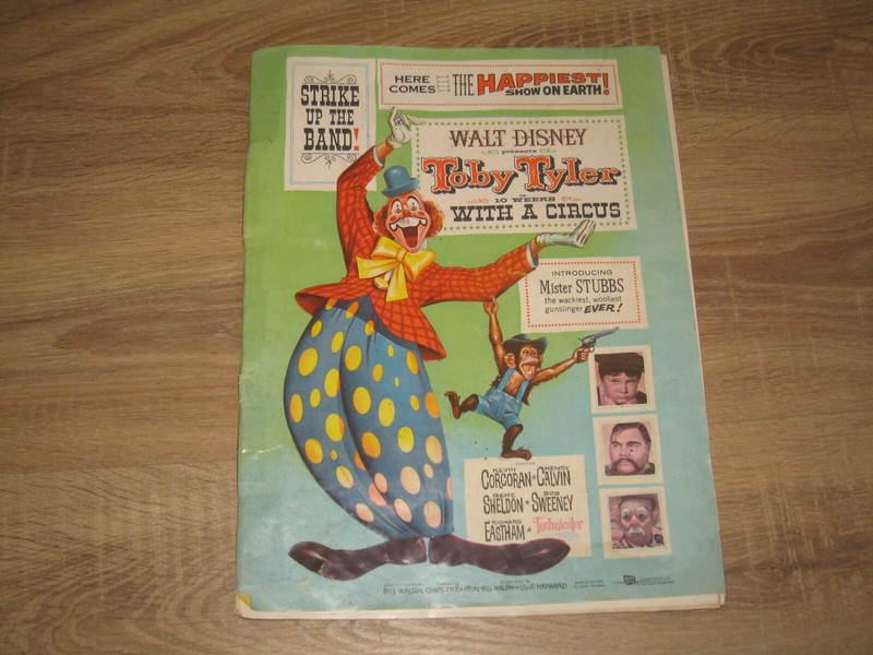 Disney Toby Tyler - Movie Promotion Package