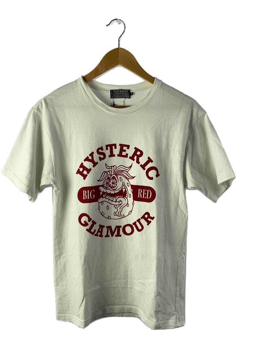 HYSTERIC GLAMOUR STM BIG RED T-SHIRT S COTTON WHT 02241CT05 | eBay 