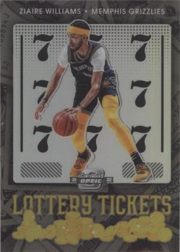 2021-22 Contenders Rookie of the Year Contenders #10 Ziaire