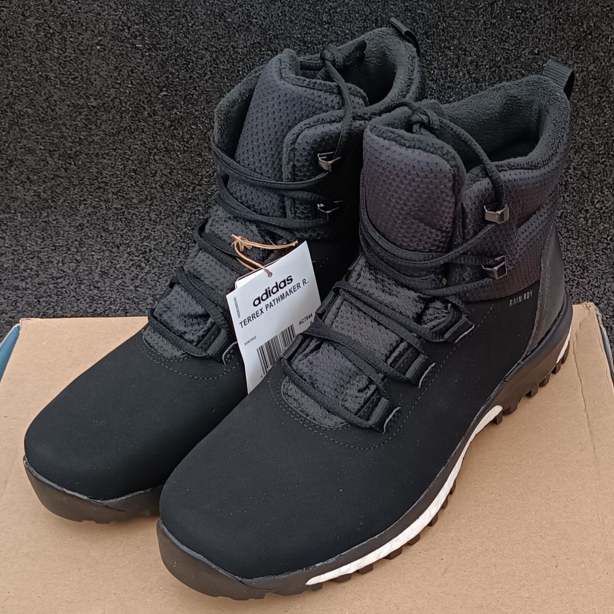 NEW Adidas Terrex Pathmaker R Hiking Trainers Black Womens Size 6 RRP £140  | eBay