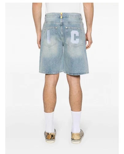 BBC denim Shorts IceCream Run Dog classic jeans Mens Summer - Picture 10 of 11