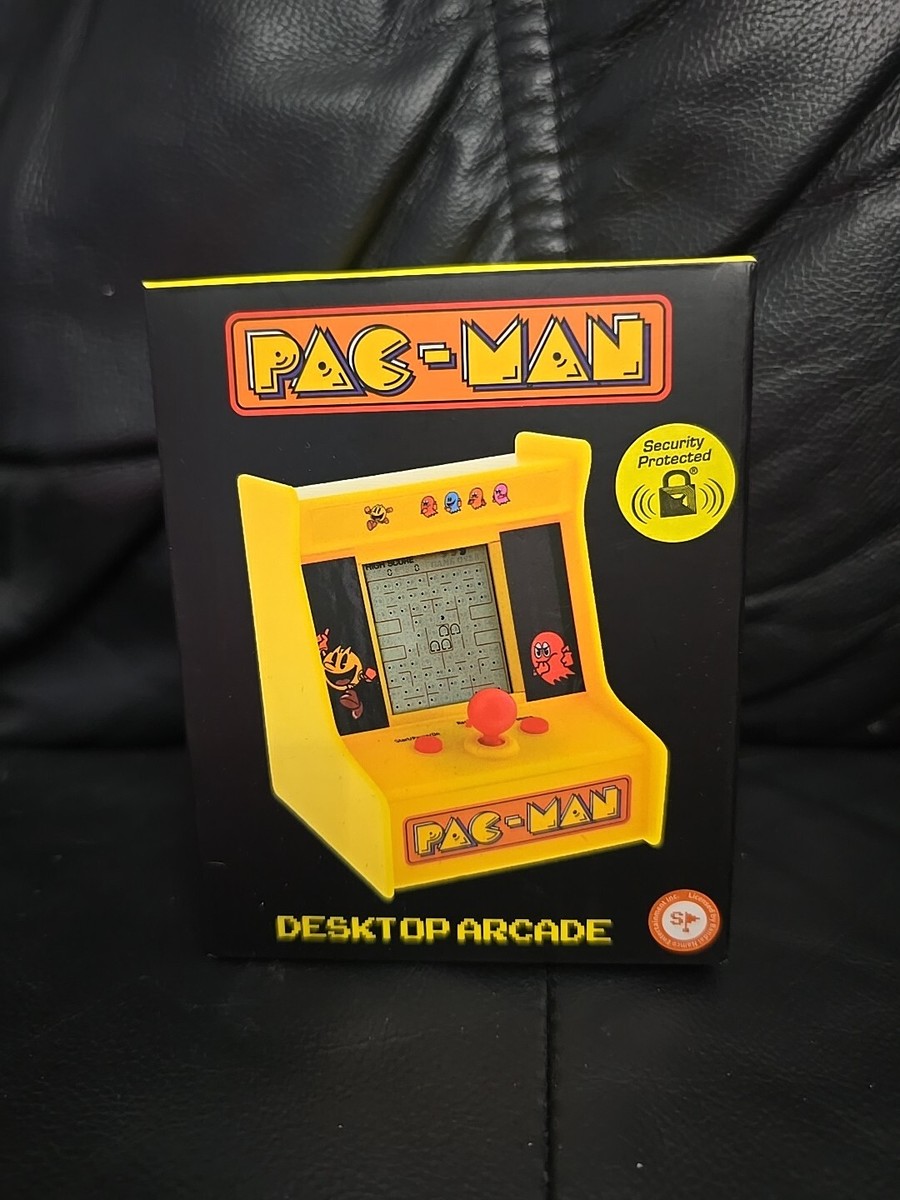 Pac Man Desktop Mini Arcade Machine Retro 80s Pacman Game Console Gift