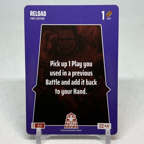 2024 Bo Jackson Battle Arena Reload SSP Play #PL-8 First Edition